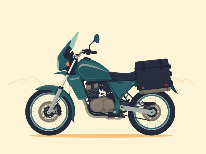 Illustration: Motorrad